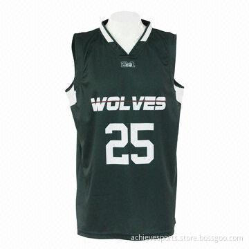 Blank Wholesale Men's Basketball Wear, Soft Feeling, Customized Sizes and Colors Accepted